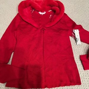 Fleece lined cardigan xl